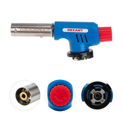 Горелка-насадка газовая GT-19 с пьезоподжигом REXANT 12-0019 фото 3