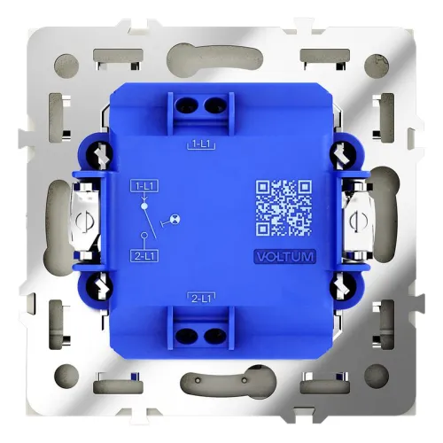 Выключатель 1-кл СП S70 10А с подсветкой механизм шелк Voltum VLS010204 фото 4