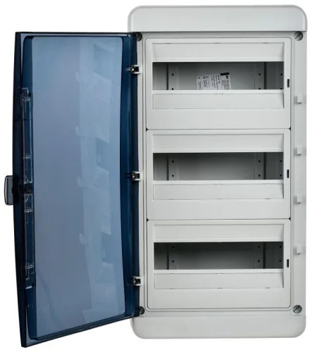 Корпус КМПн-36 TEKFOR IP65 черн. прозр. дверь пластик. IEK TF5-KP72-N-36-65-K03-K02 фото 3