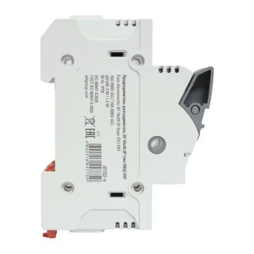 Предохранитель-разъединитель DF 10х38 2п (тип ПВЦ) EKF df102-e фото 6