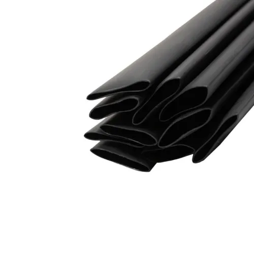 Трубка термоусадочная двустенная клеевая 19.1/9.55 (2:1) черн. 1м (уп.10шт) Rexant 26-2107 фото 5