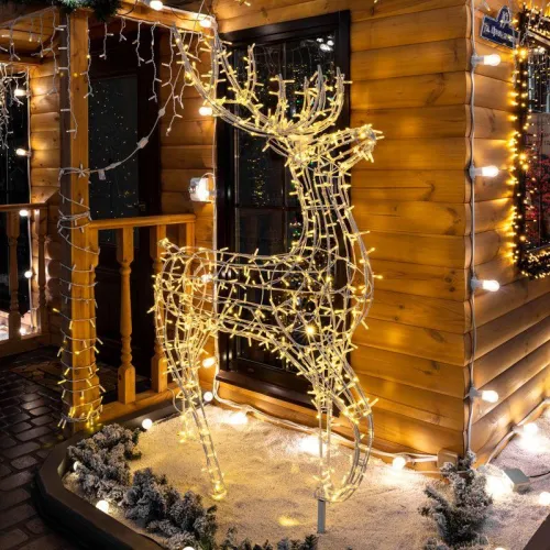 Фигура объемная "Олень" 115х195см 528LED тепл. бел. 42Вт IP65 Neon-Night 501-236 фото 4