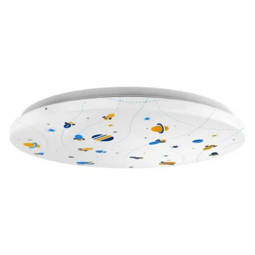 Светильник светодиодный 380х63 24Вт 4000К IP20 1560Лм круг (космос) настенно-потолочный накладной GAUSS 941411224R фото 3