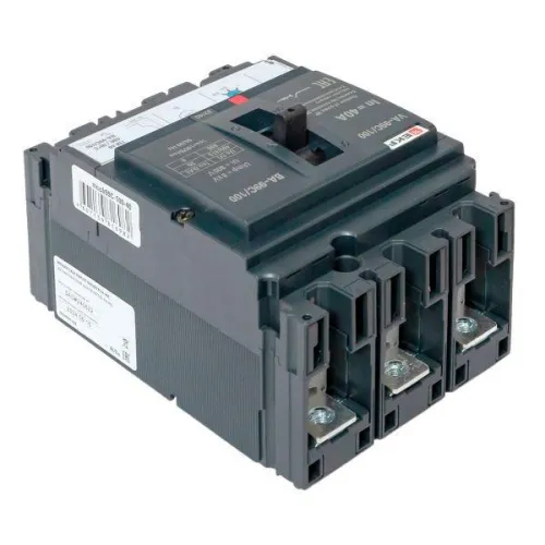 Выключатель автоматический 3п 100/40А 36кА ВА-99C Compact NS PROxima EKF mccb99C-100-40 фото 12