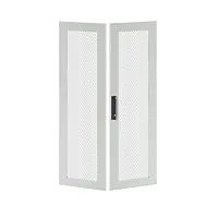 Дверь перфорированная двухстворчатая для IT-CQE 1600х800 RAL7035 DKC RGITCPMD1680