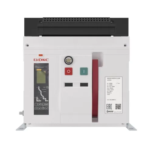 Выключатель автоматический воздушный AGS25H 3Р 2500А 85кА расцепитель 3H фиксированный управление 220В AC горизонт. подключение YON AGS25H-M3FH-6-222K фото 2