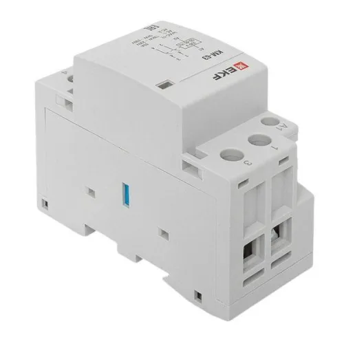 Контактор модульный КМ 63А 2NО (2 мод.) EKF km-2-63-20 фото 2