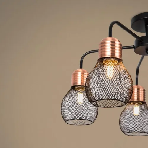 Светильник Agata 60Вт E27х5 IP20 потолочн. Freya FR4011CL-05BBS фото 12