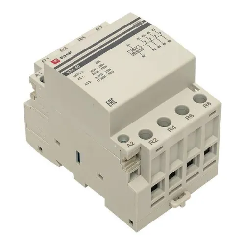 Контактор модульный КМ 40А 4NC (3 мод.) PROxima EKF km-3-40-04 фото 7