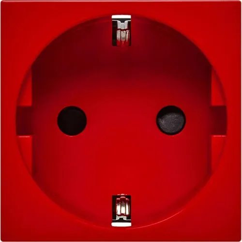 Розетка 2мод. 16А 250В 90град. с заземл. защ. шторки винт. зажимы красн. ИЭК Leg 4525047 фото 5