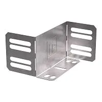 Переходник упрощенный горизонт. на 100мм H80 0.7мм Промрукав PR16.1049