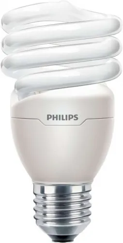 Лампа люминесцентная компакт. Tornado T2 8y 20Вт E27 спиральная 2700К WW PHILIPS 929689848313