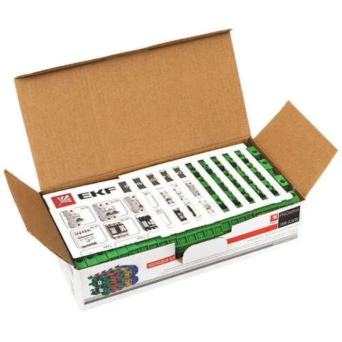 Колодка клеммная JXB-2.5/35 (25а) зел. EKF plc-jxb-2.5/35gn фото 4