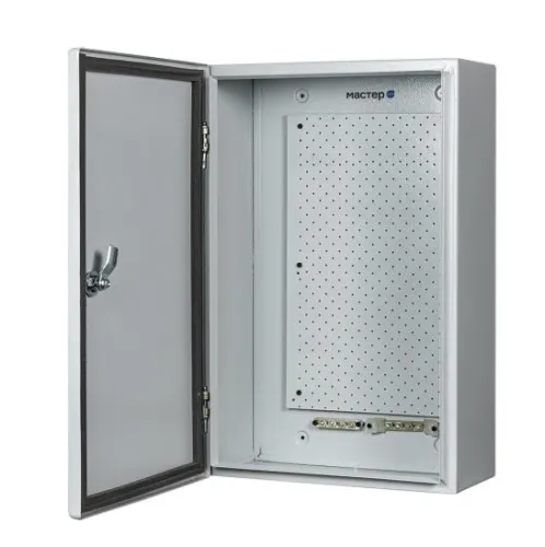 Шкаф монтажный навесной с монтажной панелью 360х560х190мм IP54 МАСТЕР-3У Mastermann 00-00000036