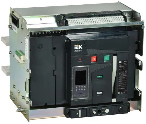 Выключатель автоматический воздушный 4п E 2000А 100кА TD выдвиж. с комплектом аксессуаров ARMAT IEK AR-ACB-4VE-100-2000A-TDCF