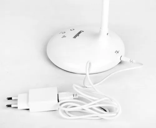 Светильник настольный KD-828 C01 LED 6.5Вт 230В 360лм сенс.рег.ярк .CCT RGB-ночник "Звездн. небо" бел. Camelion 13006 фото 9