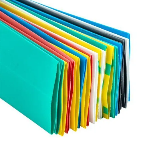 Набор трубок термоусадочных ТУТ нг тонкостен. 30/15 (7 цветов по 3шт 100мм) EKF tut-n-30 фото 9