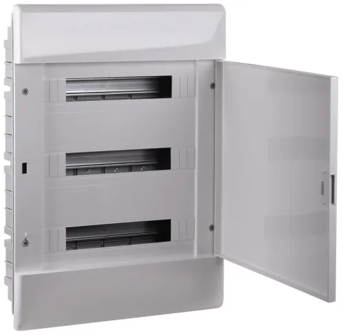 Щиток Тусо скрытая проводка на 54 модуля с дверцей 645х464х116мм (непрозрачная дверца) Ruvinil 68154Б фото 2