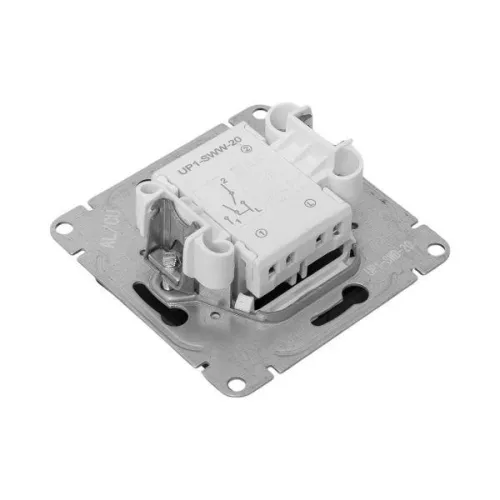 Выключатель 2-кл. СП Эпика механизм черн. EKF UP1-SWB-20 фото 3