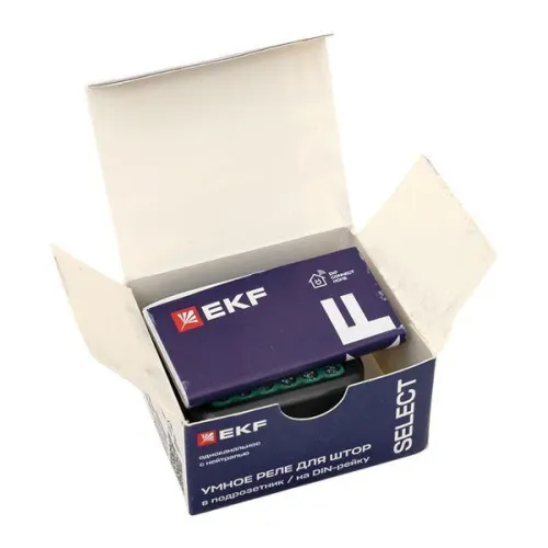 Реле умное для штор в подрозетник 1-канальное Zigbee Connect Select EKF scsh-1g-zb фото 2