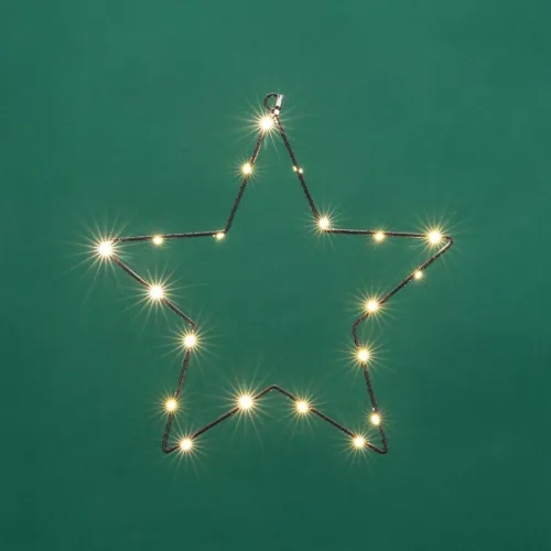 Фигура светодиодная подвесная"Звезда" на метал. каркасе тепл. бел. Neon-Night 501-057 фото 4