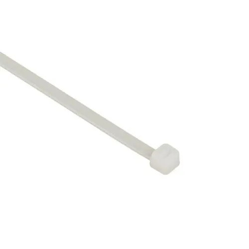 Хомут кабельный 3.6х200 нейл. бел. (уп.100шт) EKF plc-c-3.6x200 фото 3