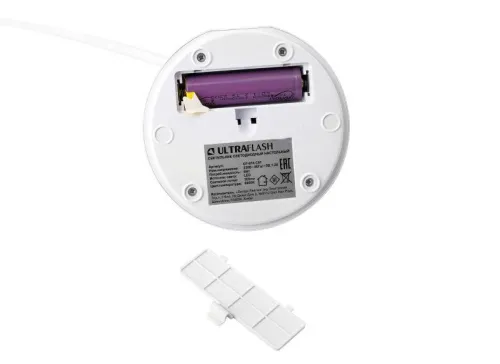 Светильник светодиодный настольный UF-818 C01 6Вт 6000К аккум. 3 ур. яркости) бел. Ultraflash 15162 фото 5