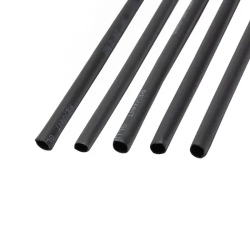 Трубка термоусадочная двустенная клеевая 4.8/2.4 (2:1) черн. 1м (уп.10шт) Rexant 26-2102 фото 4