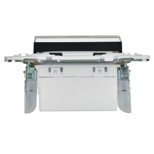 Кнопка звонка SKANDY 10А SK-V17Bl для отелей с индикацией черн. IEK SK-V14-2-10-K02 фото 2