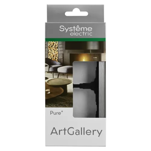 Рамка 2-м ArtGallery Pure метал. алюм. SE GAL312102 фото 3