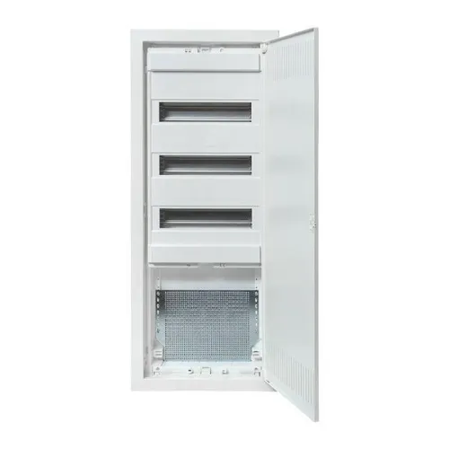 Щит комбинированный встраив. Nova 3 DIN-рейки + 1 монтаж. плата 5 габарит IP41 с метал. перфорированной дверью EKF Proxima nv-cb-pmd-3+1 фото 18