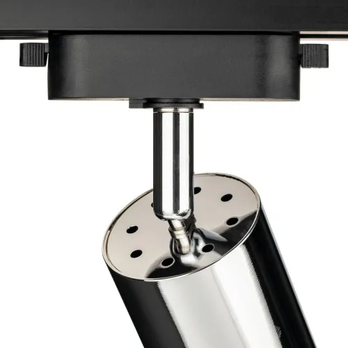 Светильник трековый ARTLINE поворотный 55х55х100мм GU10 230В алюм. 4кв.м хром. Ritter 59877 4 фото 9