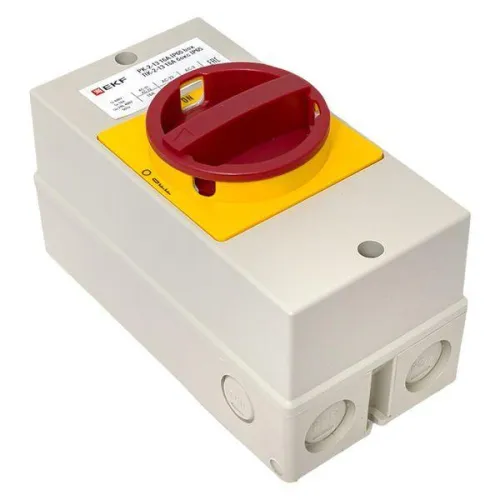 Переключатель кулачковый ПК-2-13 16А 3п "ВКЛ-ВЫКЛ" с блокировкой в боксе IP65 PROxima EKF pk-2k-13-16-a65 фото 11