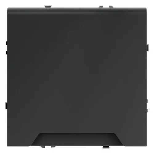 Розетка 1-м СП S70 16А с заземл. защ. шторки + крышка механизм графит Voltum VLS040307