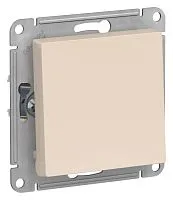 Выключатель 1-кл. AtlasDesign 2-п. 10А мех. беж. SE ATN000221