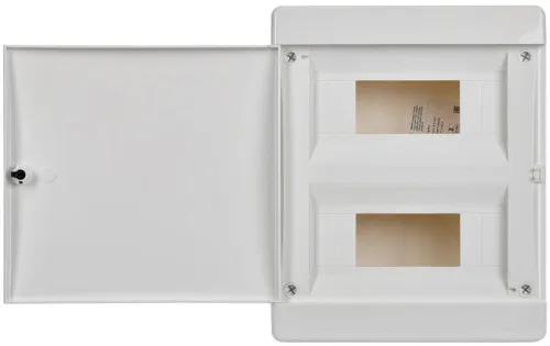Корпус ЩРН-П-18 UNION Compact IP41 бел. дверь пластик. IEK UIC-KP13-N-18-41-K01 фото 3