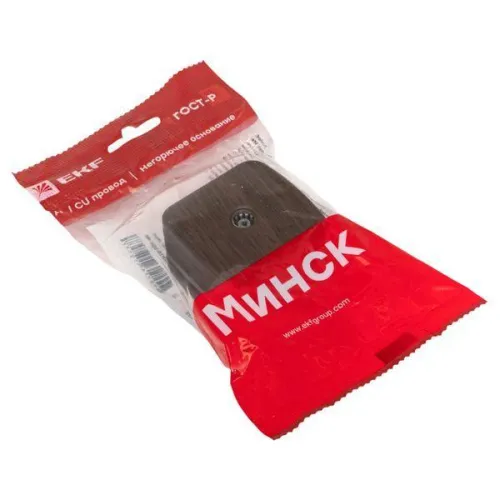 Розетка телевизионная TV 1-м ОП Минск 5-862МГц 75Ом темн. дерево EKF EGA00-027-40 фото 7