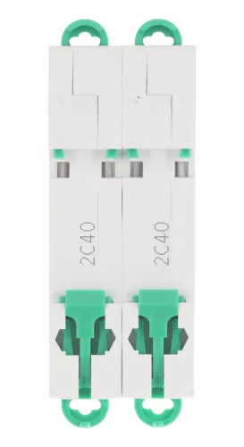 Выключатель автоматический 2п C 40А 6кА Systeme9 400В SE S9F22240 фото 5