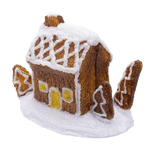 Фигура светодиодная акриловая "Пряничный домик" 26х15.5х20см 30LED 3хАА (не в комплекте) Neon-Night 513-324 фото 4