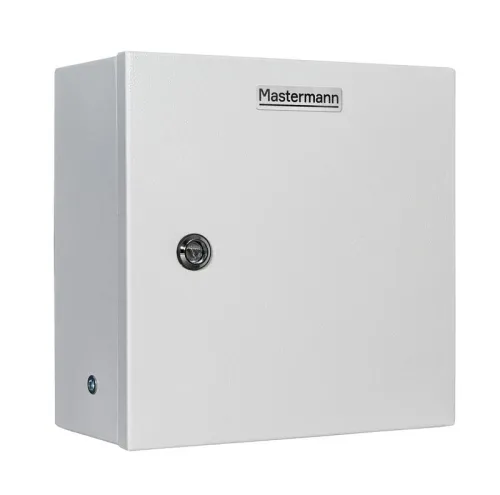 Шкаф монтажный 300x300x220мм IP66 11У+ Mastermann 00-01020309 фото 2