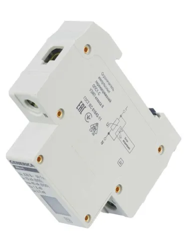 Ограничитель перенапряжения ОПС1-C 1Р 10/40кА 230В GENERICA MOP20-1-C-G фото 5