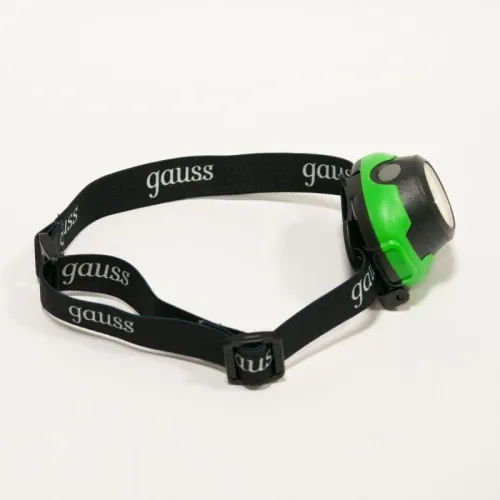 Фонарь налобный GFL 4Вт 230лм IP42 элементы питания 3хAAA GAUSS GF303 фото 7