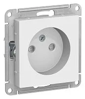 Розетка AtlasDesign 16А без заземл. защ. шторки механизм лотос SE ATN001349