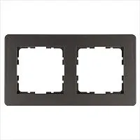 Рамка 2-м G-Flex мокко Jasmart G1102Z
