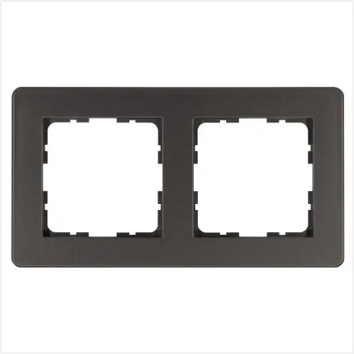 Рамка 2-м G-Flex мокко Jasmart G1102Z