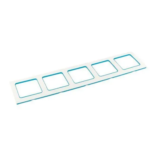 Рамка 5-м Стокгольм бел. с линией цвета син. EKF EXM-G-306-30 фото 5