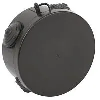 Коробка распаячная ОП 85х40мм с гермовводами 4 входа IP54 черн. KOR-85-40-4g-B Эра Б0061801