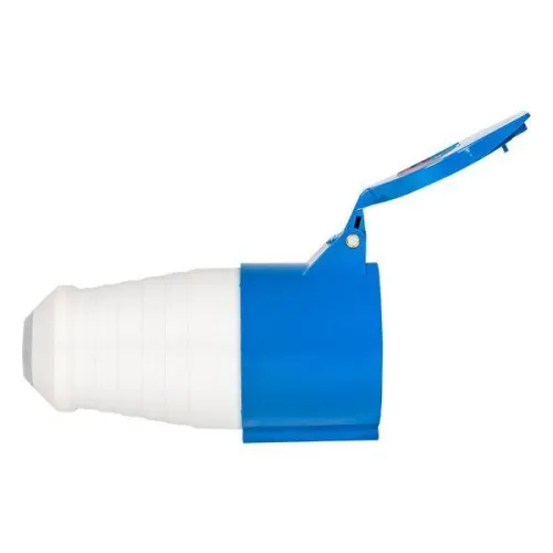 Розетка кабельная 32А 220В 2P+E IP44 (223) EKF ps-223-32-220 фото 2