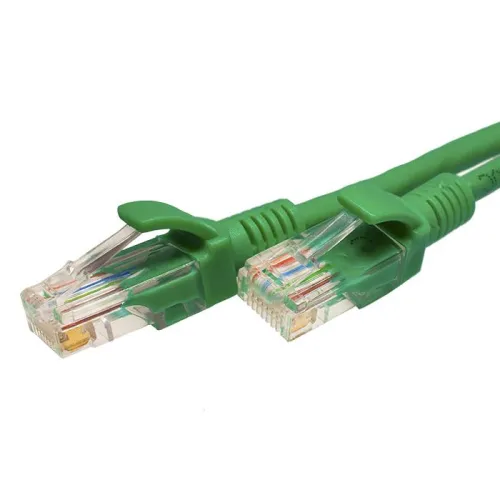 Патч-корд UTP 5e 4х2 26AWG (7х0.16мм) Cu LSZH 3м зел. SUPRLAN 10-0159 фото 2