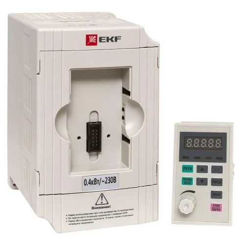 Преобразователь частоты 0.4/0.75кВт 1х230В VECTOR-100 PROxima EKF VT100-0R4-1B фото 5